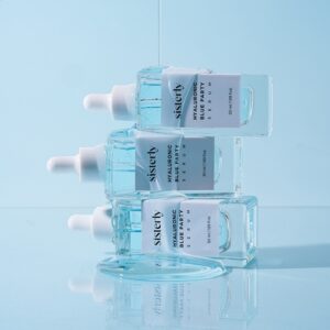 Sisterly Hyaluronic Blue Party Serum – hydrating serum for dehydrated skin in Kenya