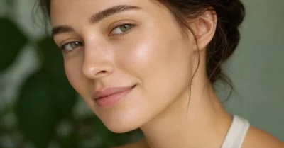 Calm, healthy skin close-up representing a repaired skin barrier