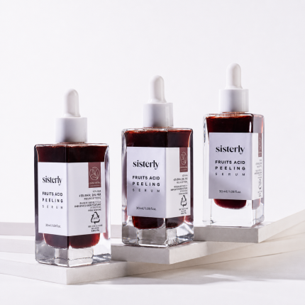 Sisterly Fruits Acid Peeling Serum – Korean AHA exfoliating serum for dull skin in Kenya