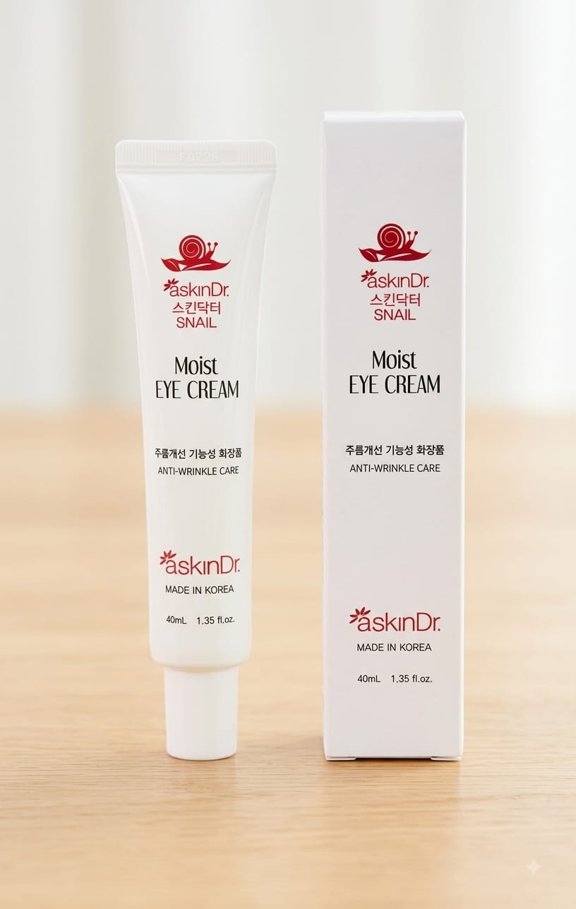 snail eyecream askinDr. Anti-aging Snail Eye Cream - Image 1