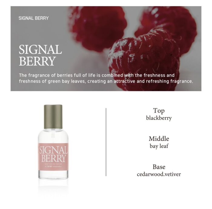 DAILY COMMA Most Eau de Perfume 30ml (Signal Berry) - Image 2